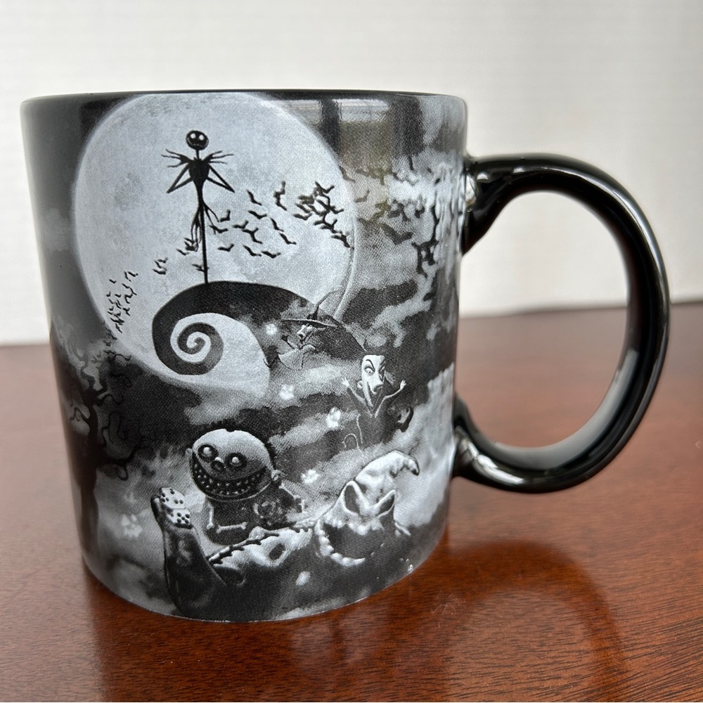 Disney Nightmare Before Christmas Jack Skellington Oogie Boogie Ceramic Mug - Picture 5 of 9